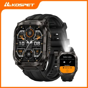 Rugged Smartwatch for Men Military-Grade GPS Watch
