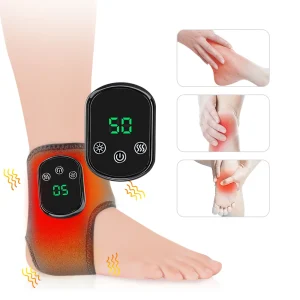 Electric Foot Ankle Massager With Heat & Vibration