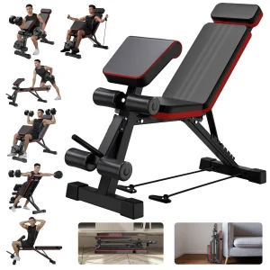Foldable Weight Bench for Full Body Workout
