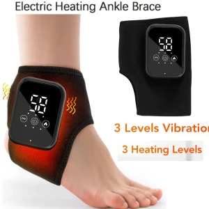 Rechargeable Electric Heating Ankle Brace Massager